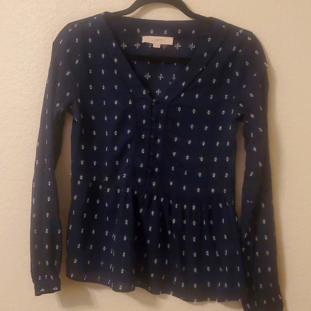 Loft blouse size xs